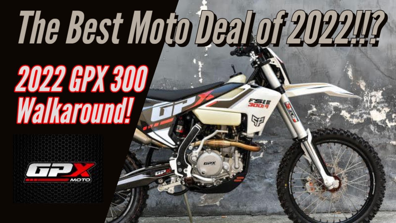 2022 GPX FSE 300 4-Stroke Walkaround!