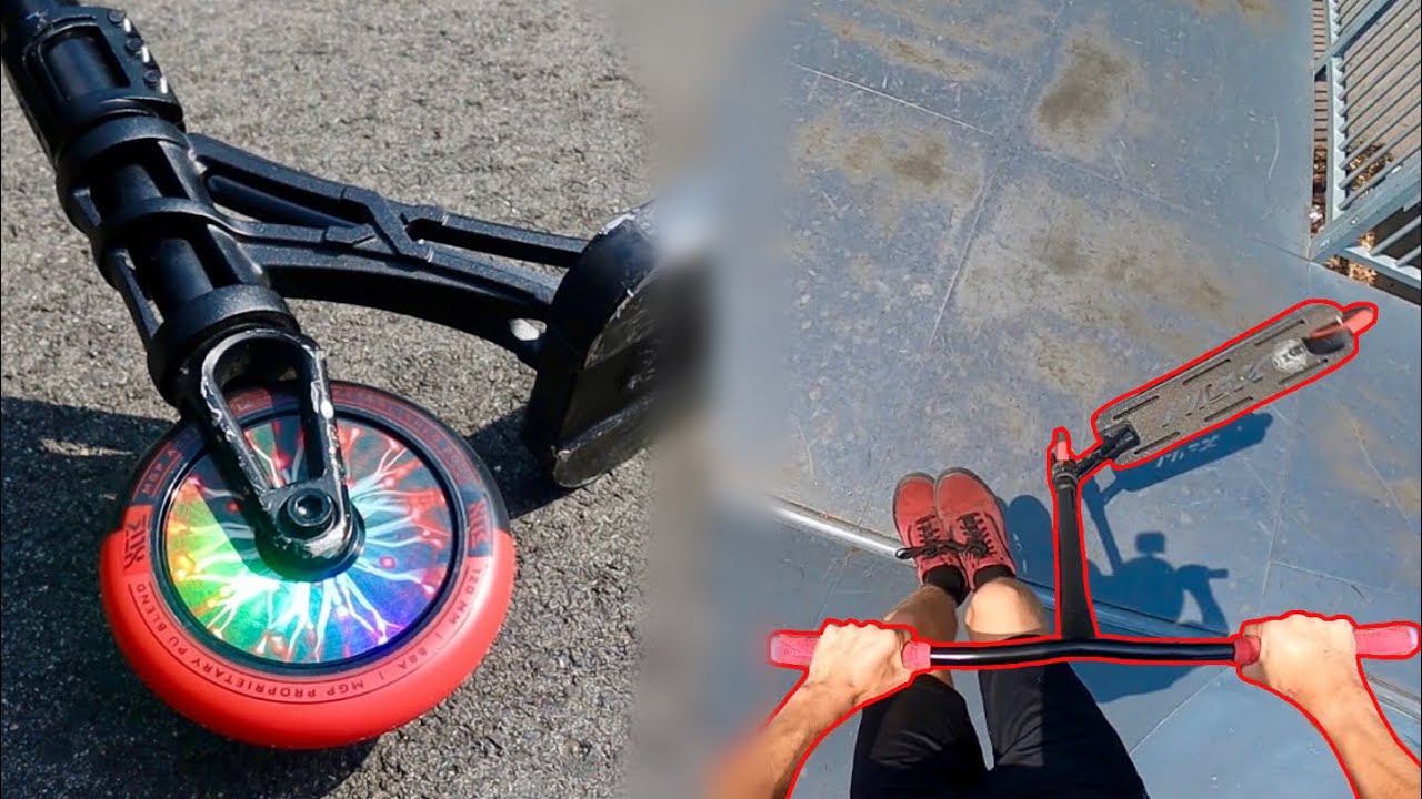 TESTING MY NEW DREAM CUSTOM PRO SCOOTER!