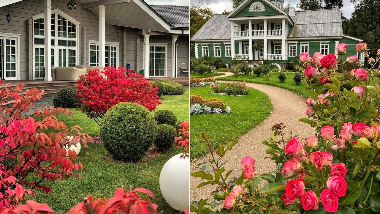 🌺55 Идей Украшения и Обустройства сада / Ideas for design and arrangement of the garden / A - Video