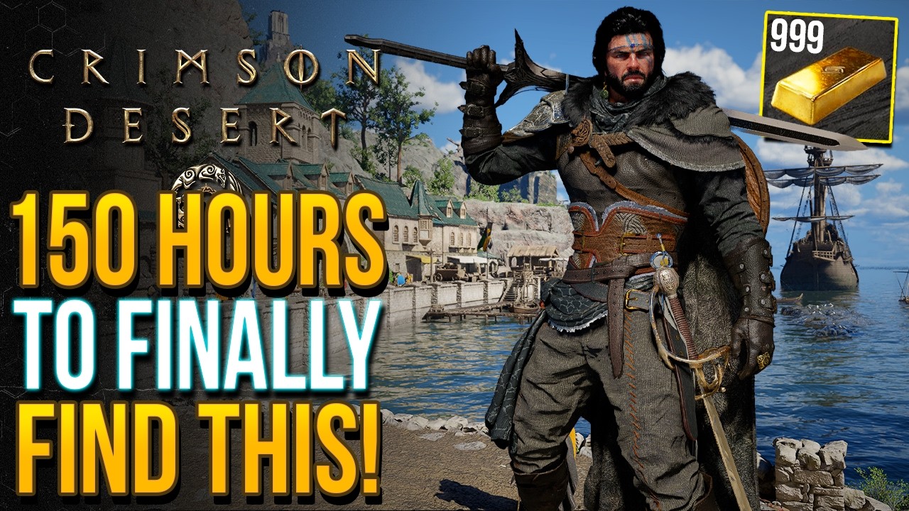 150 Hours To Discover You Can Do This in Crimson Desert! Secret Iconic Armor & Unlimited Gold Bars