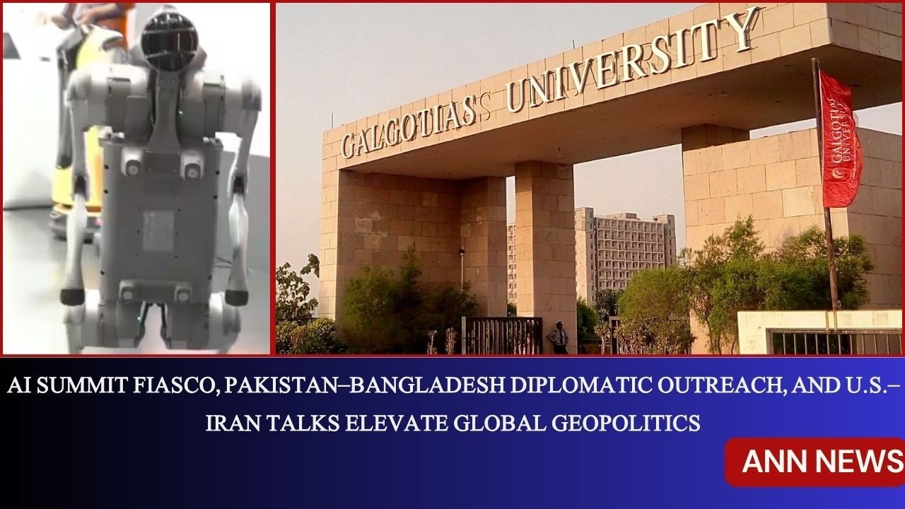 AI Summit Fiasco, Pakistan Bangladesh Diplomatic Outreach, and U.S Iran Talks