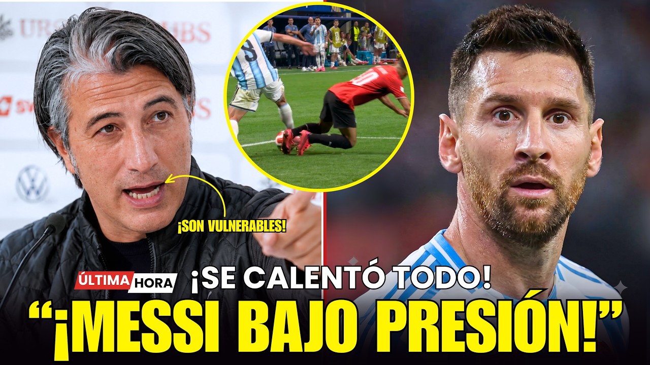 🚨 &iexcl;El DT de Suiza Lanza una Declaraci&oacute;n Explosiva Sobre Messi Antes del Partido!