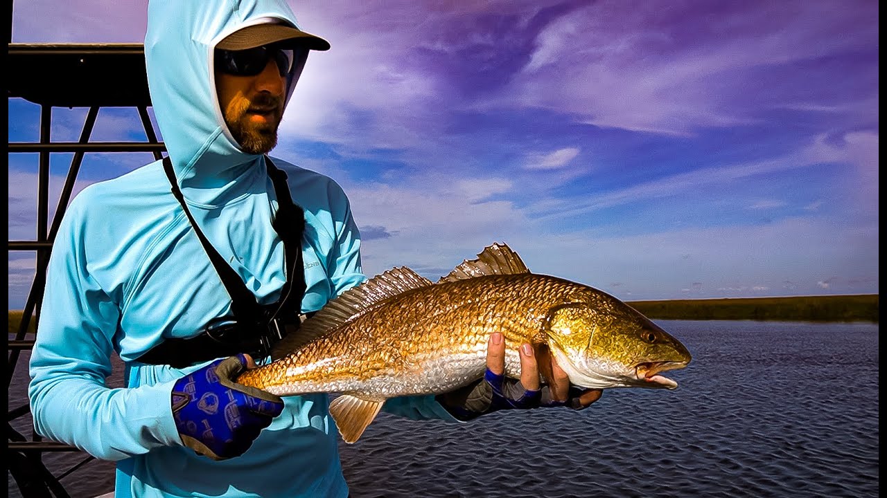 How to Catch Redfish (Red Drum) with Lures in Louisiana Beginner Fishing Tips for Inshore Fishing