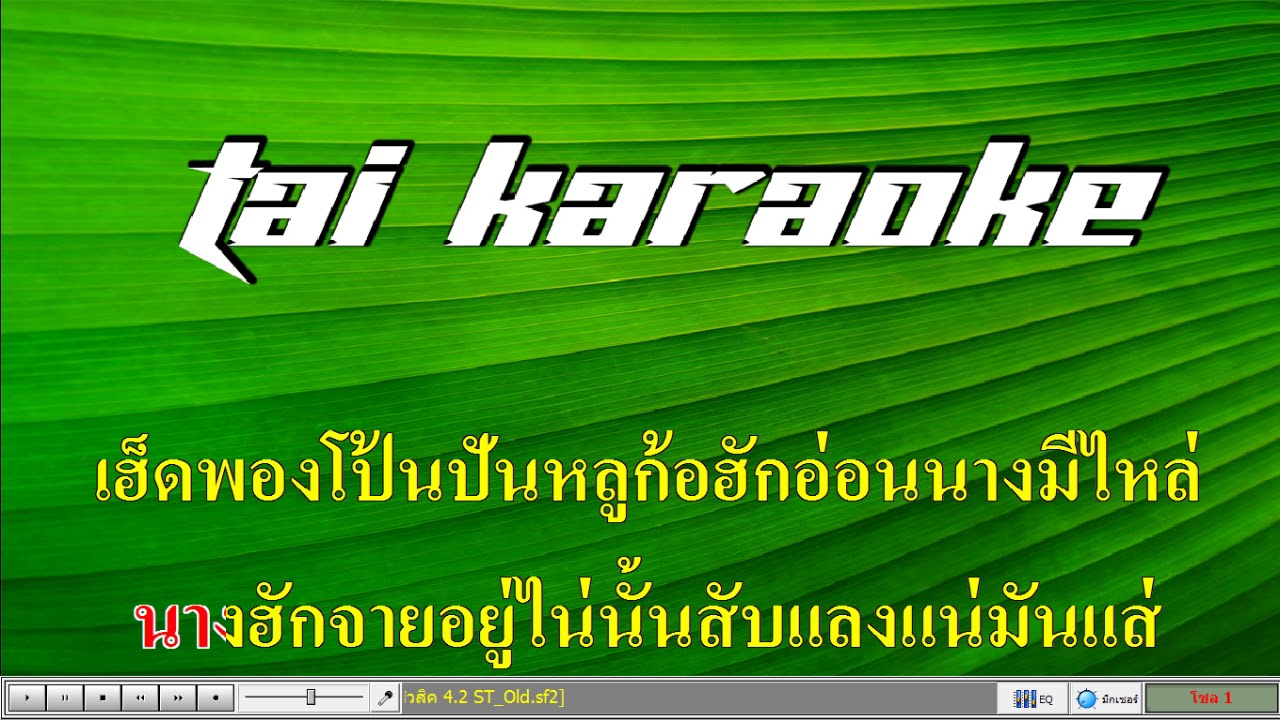 ก้ออักนางหายกว่า นางแสงปาง คาราโอเกะ