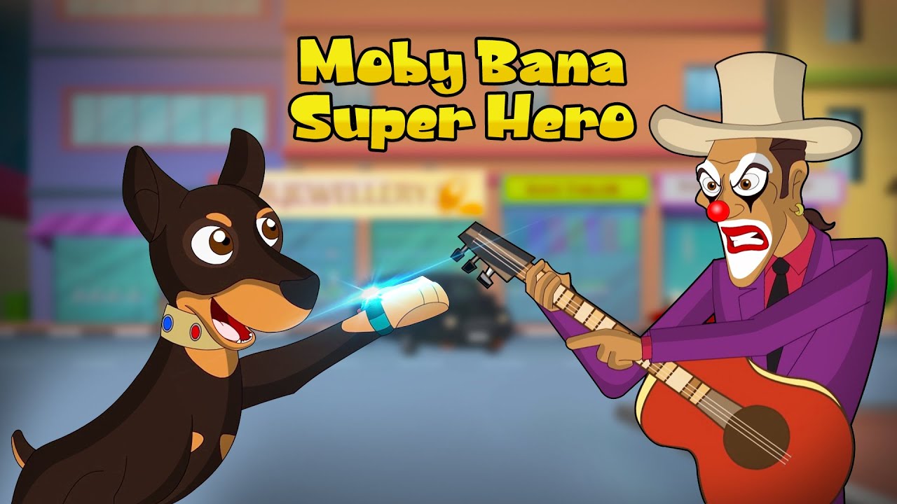 Mighty Raju - Moby bana Super Hero | Cartoon for Kids in Hindi