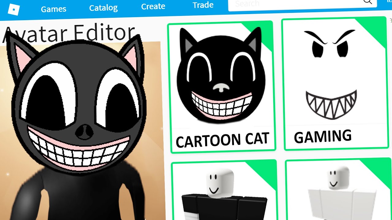 CARTOON CAT DISGUISE TROLLING!! Pretending To Be CARTOON CAT IN ROBLOX PIGGY!!