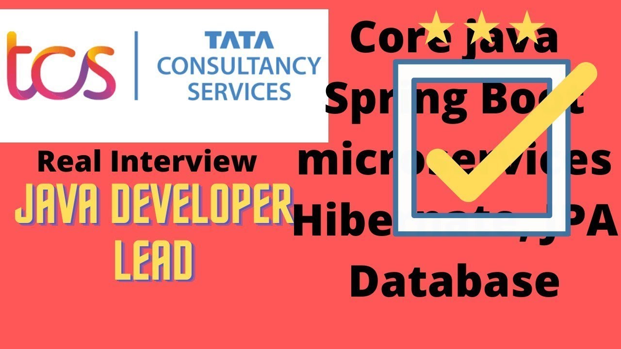 TCS java developer interview recording, Jan 2023| Core Java, spring, spring boot, database,hibernate
