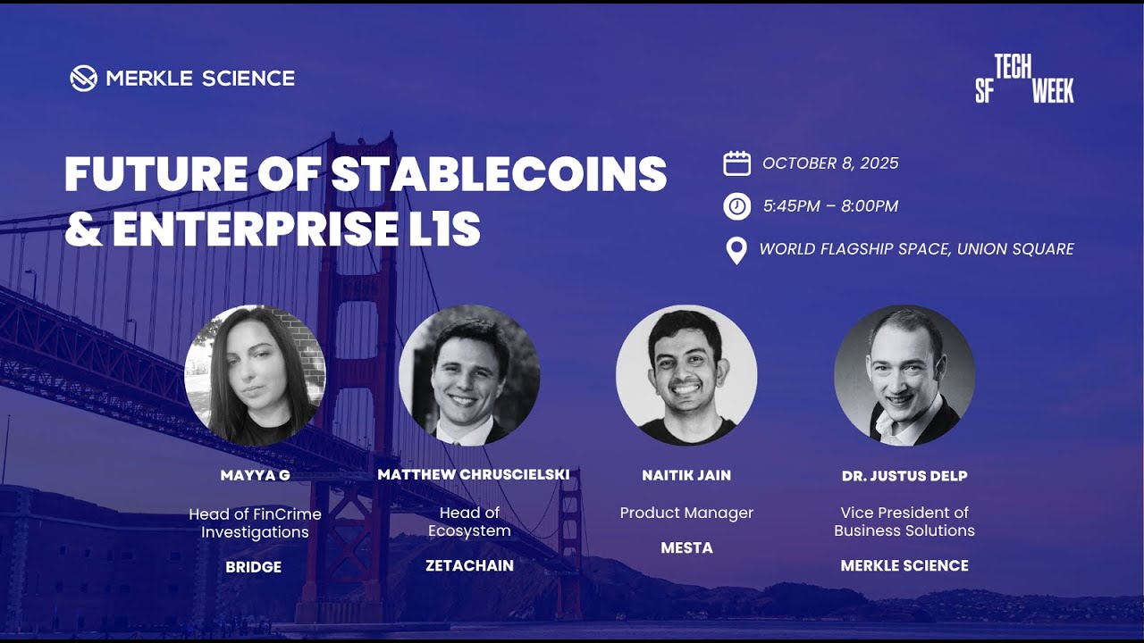 Future of Stablecoins & Enterprise L1s | #SFTechWeek (Full Recording)