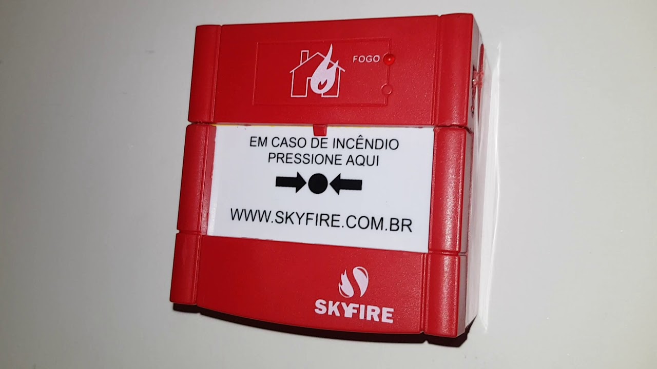 Reativação do acionador manual Skyfire