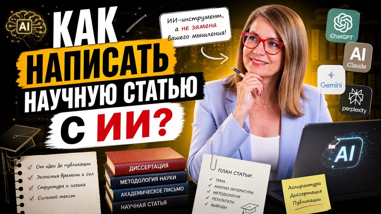 Как написать научную статью с ИИ?
