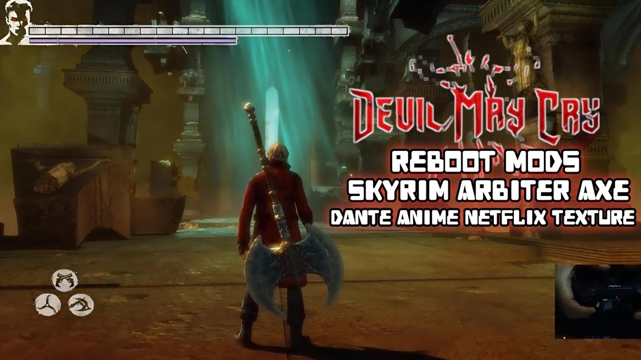 Devil May Cry Reboot (MODS) Netflix Anime Dante TEXTURE
