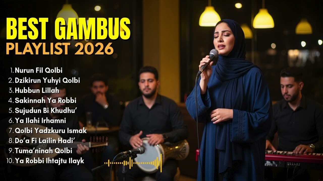 Arabic Gambus Vocal Song with Deep Soulful Expression