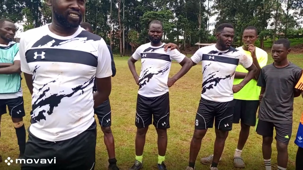 Nairobi Teachers' Soccer Team Sharing Wisdom in Making Dagoretti High School Team Better