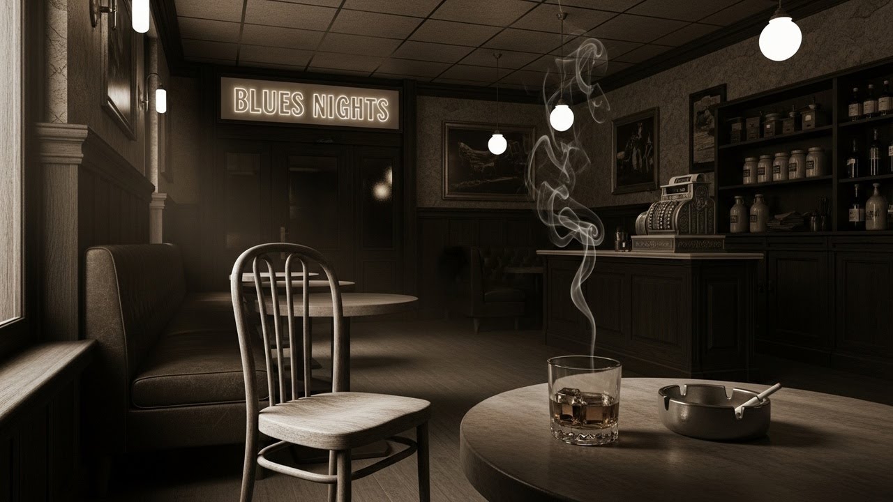 Smoky Blues Noir &ndash; Vintage Atmosphere Music for Whiskey, Work & Relaxation