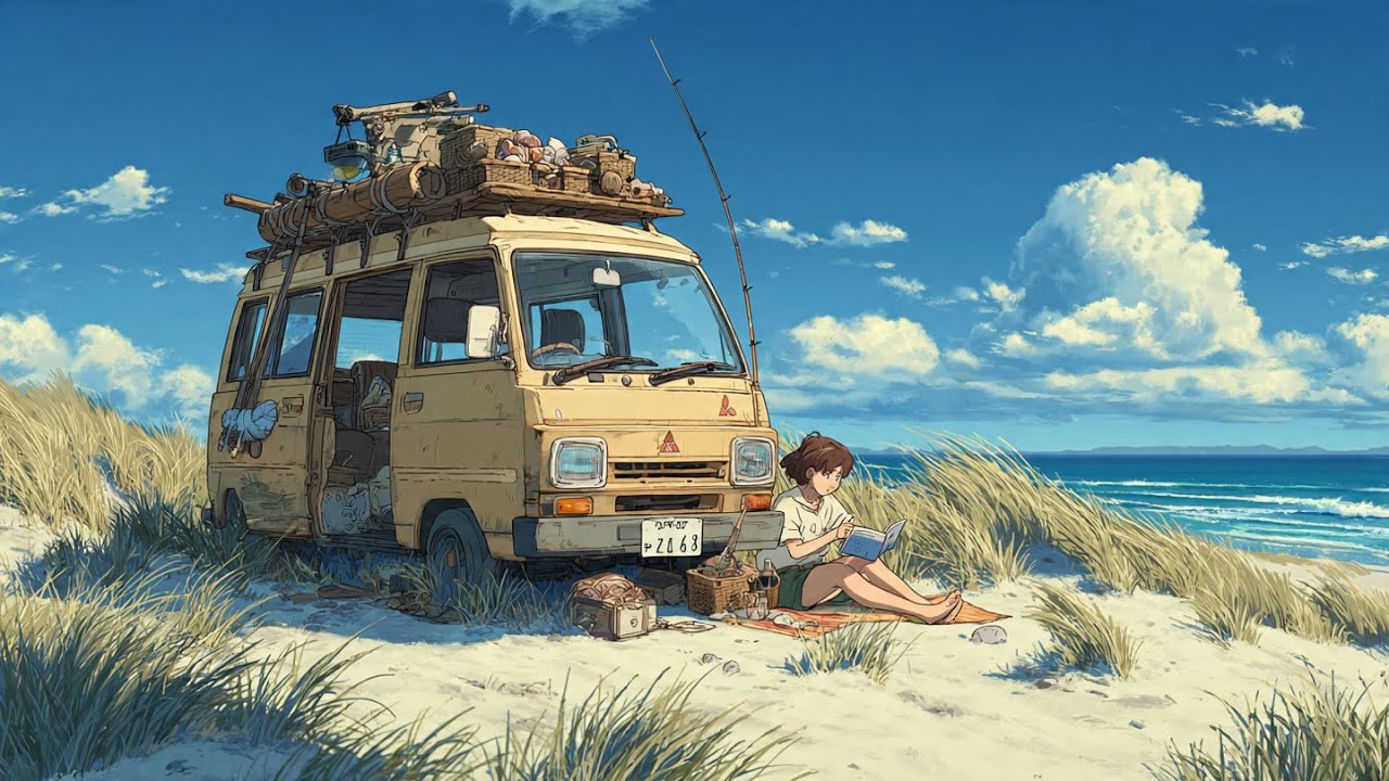🚐 Dreamy Van Life Lo-fi | Cozy Night Drive Beats | Relax & Unwind
