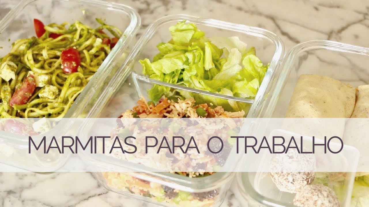 3 IDEIAS DE MARMITA FRIA PARA O TRABALHO  | MARINA MORAIS
