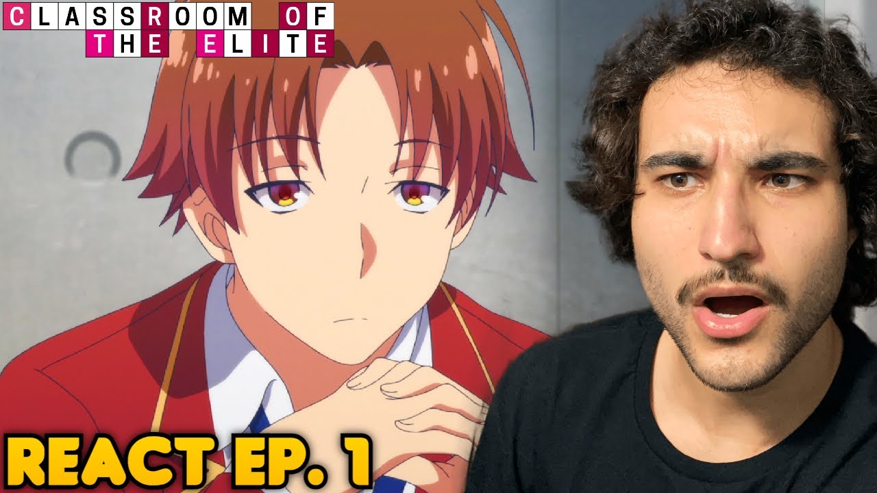 ENTÃO ESSE É O AYANOKOJI!! React Classroom of The Elite EP. 1