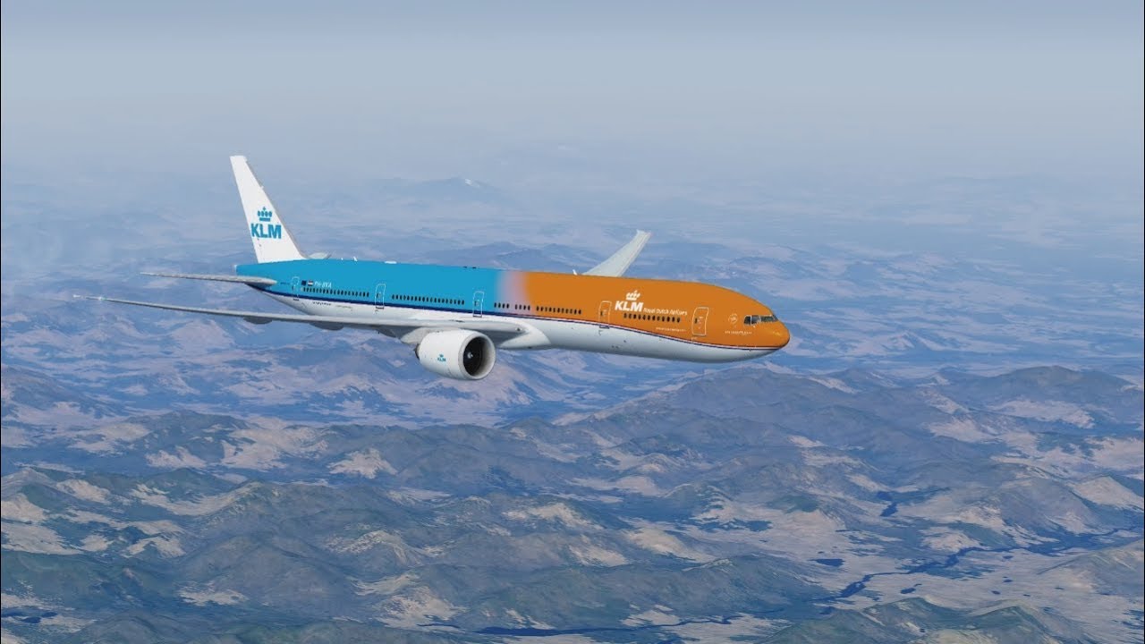KLM Boeing 777 - Cinematic Flight - Amsterdam to Anchorage - P3D - 25,000 Subscriber Special!