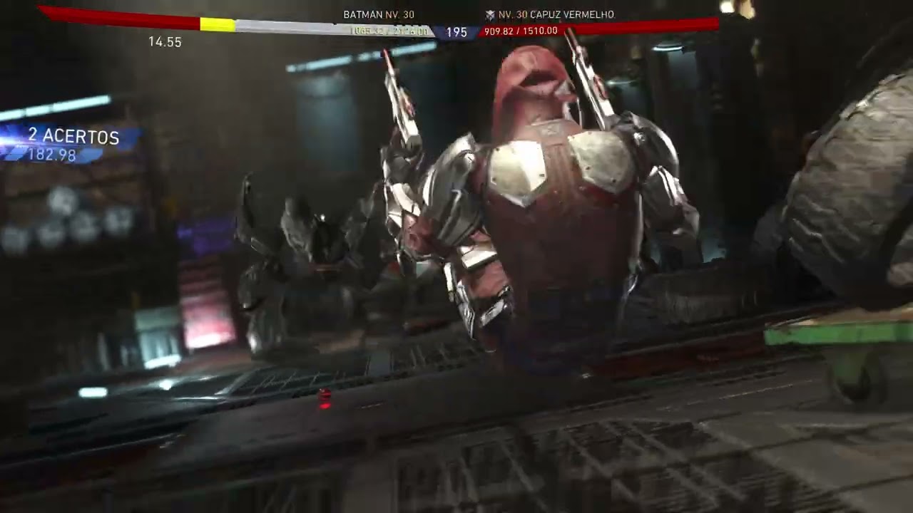 Batman vs Red Hood Injustice 2 hard level