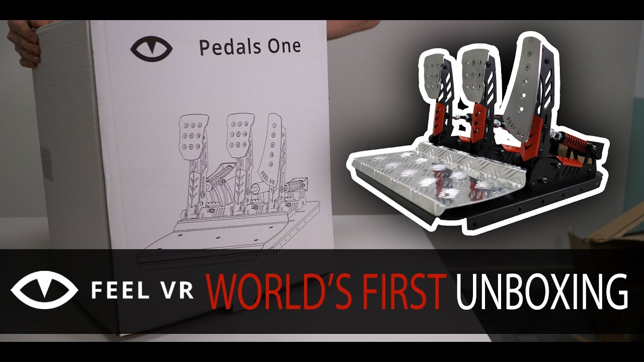 Unboxing Feel VR Pedals One | The highly anticipated affordable sim racing pedals