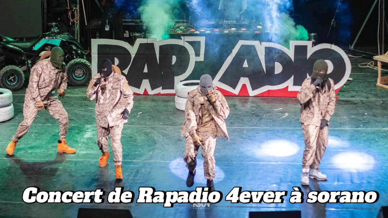 Concert de Rapadio 4ever à sorano après 25 ans d’absence @rapadio1998