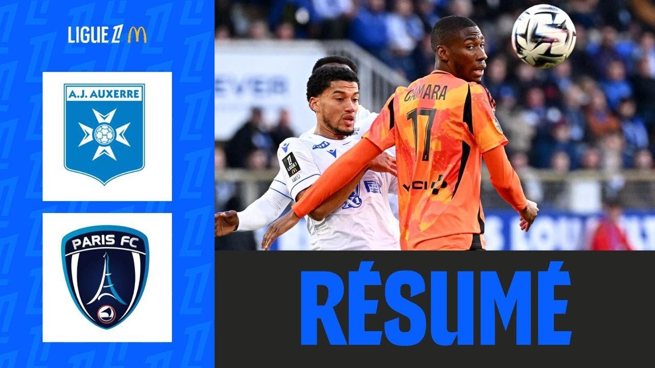 Auxerre BARRAGISTE avec son match nul contre le Paris FC | 21ème journée - Ligue 1 McDonald's 25/26