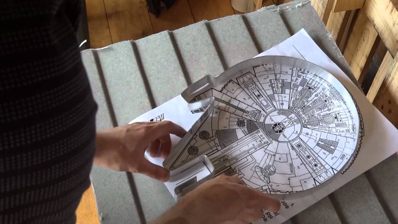 XRobots - How To Make a custom Star Wars Millennium Falcon Pie Dish | James Bruton