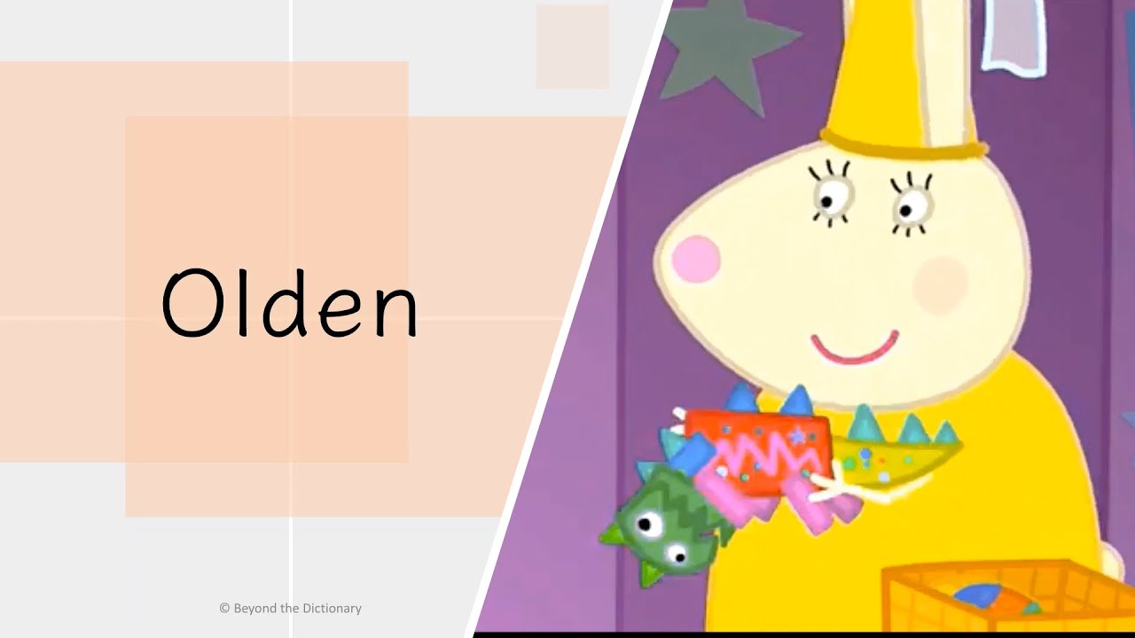 'Olden' | A common English word | Beyond the Dictionary