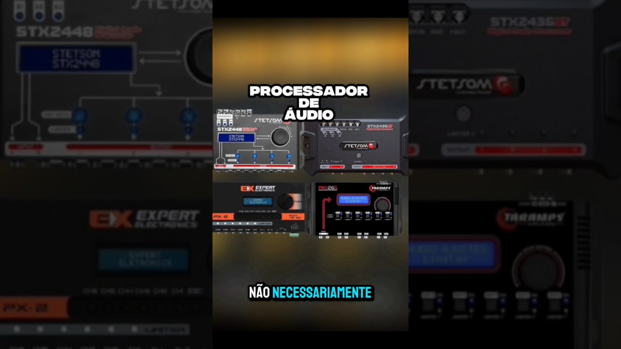Vale a pena usar processador de audio?      