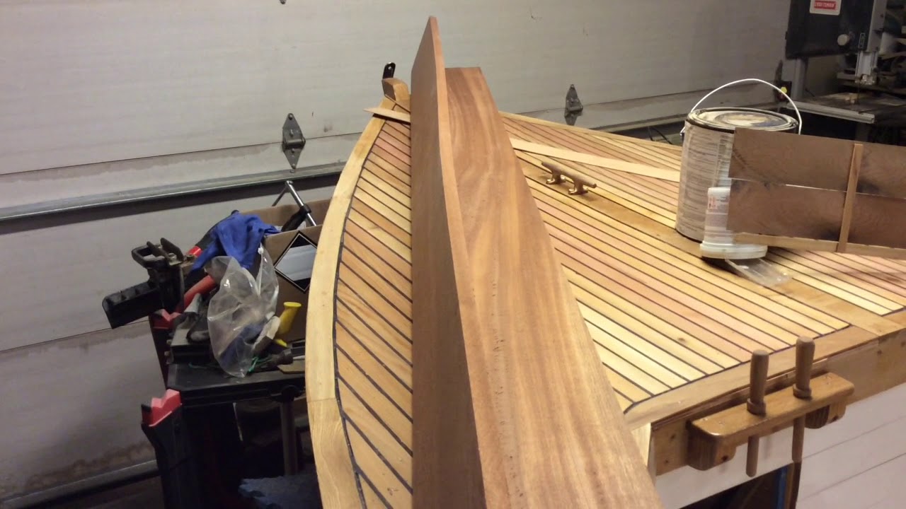Boat Building the Haven - Seat and Coaming Templates - Episode 90