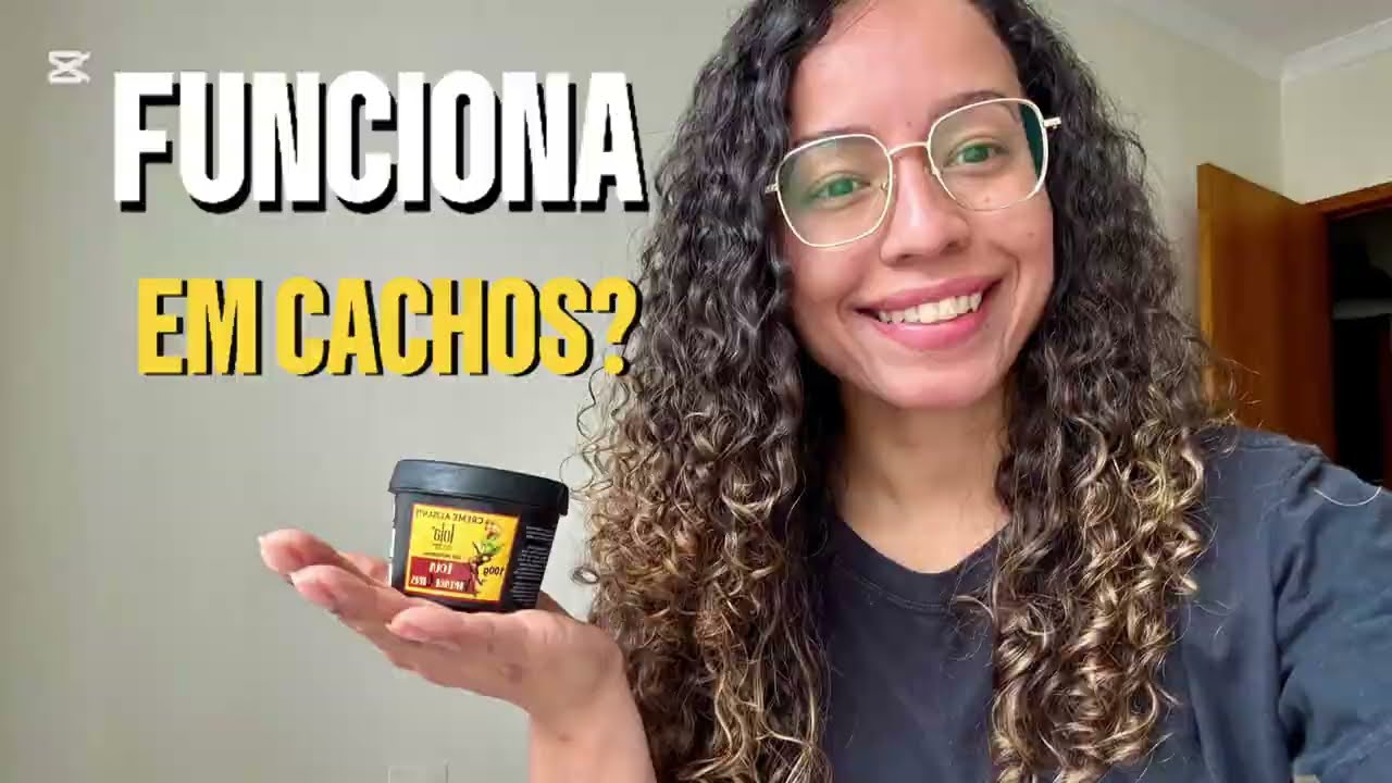 Usei o alisante da Lola pra abrir os cachos… e ME SURPREENDI!