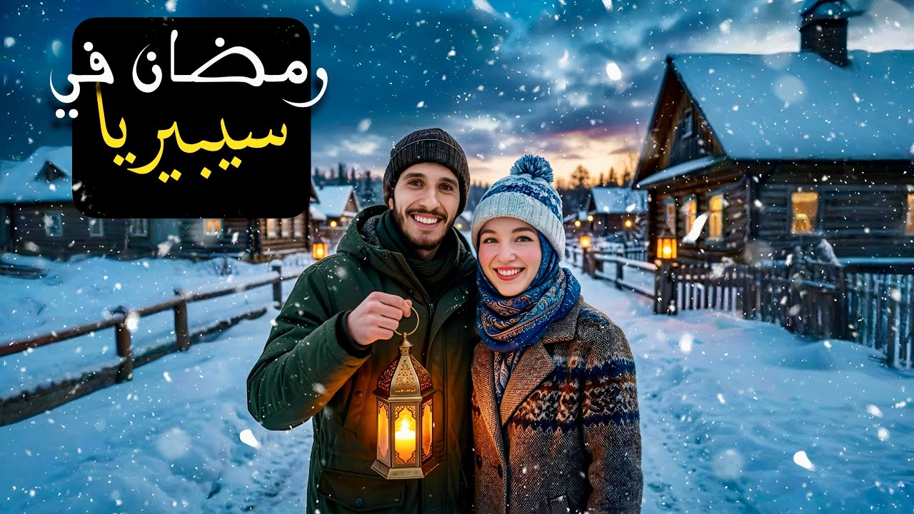 شوفو كيفاش كنعيشو.. رمضان ديالنا فقرية روسية وسط غابات سيبيريا 🇷🇺🇲🇦