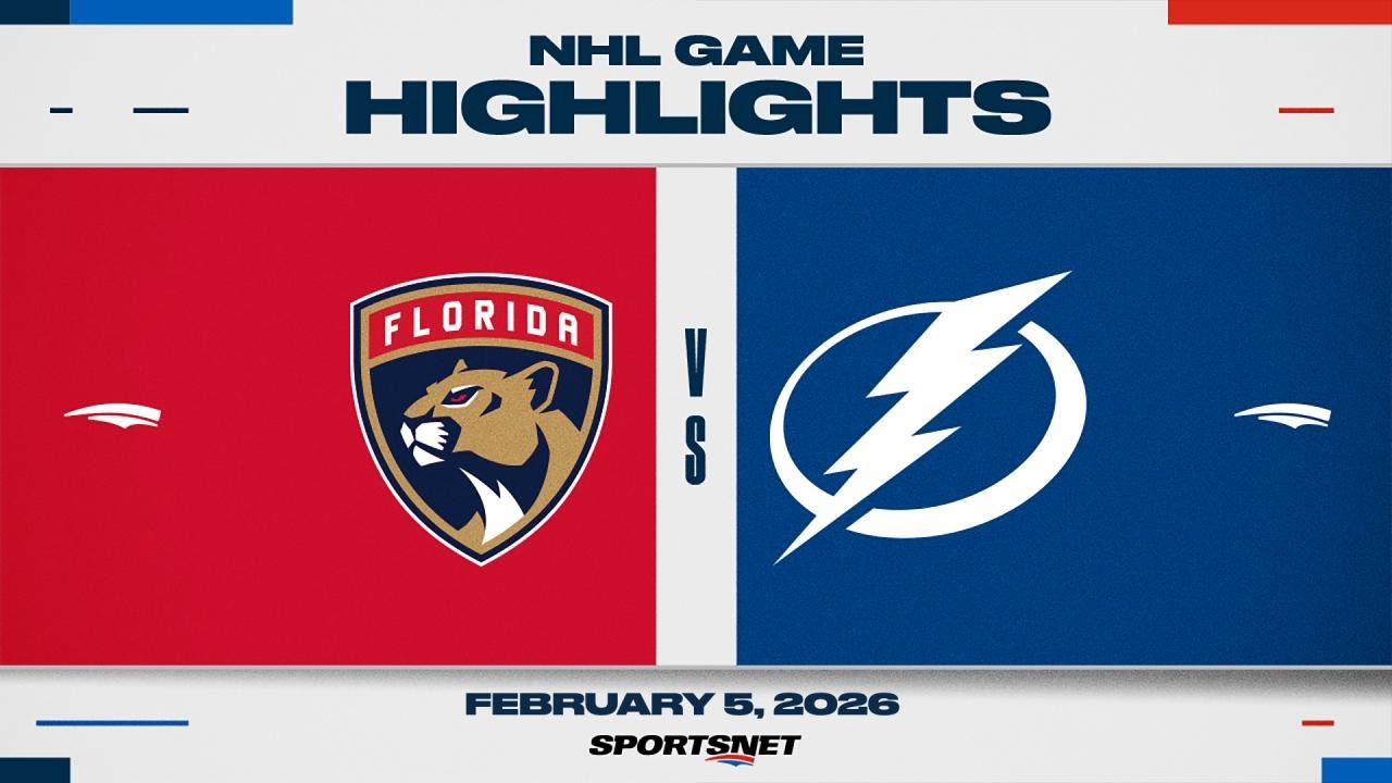 NHL Highlights | Panthers vs. Lightning - February 5, 2026
