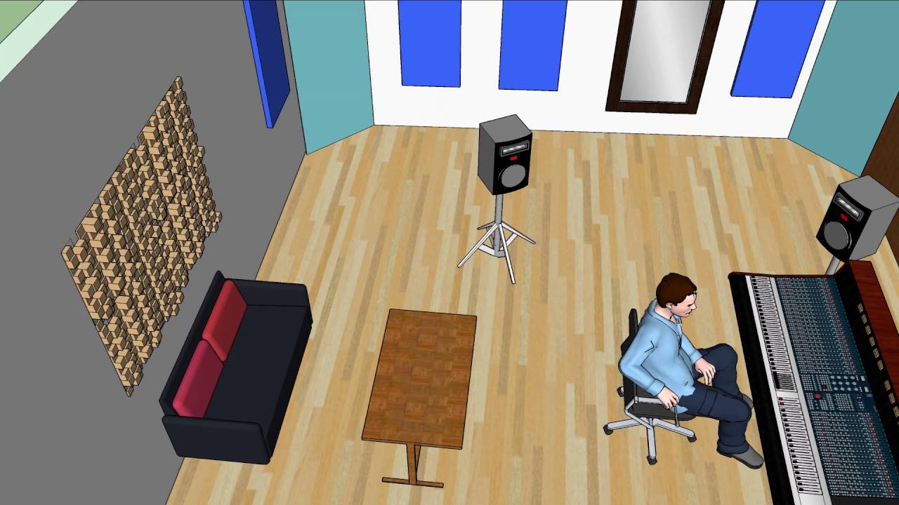 Acoustic Design for Recording Studio