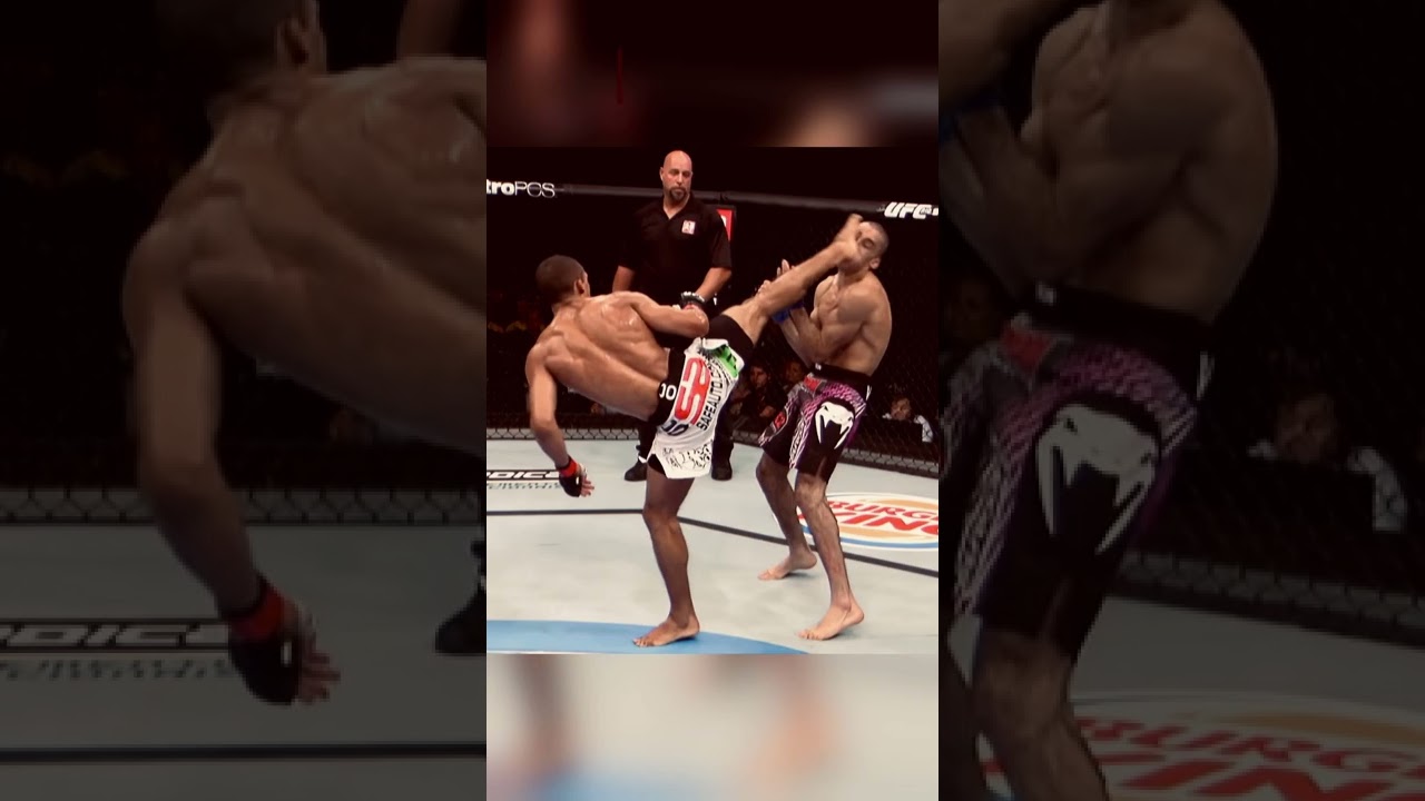 Spinning wheel kick howto ft. Edson Barboza 💪🏻 #Shorts