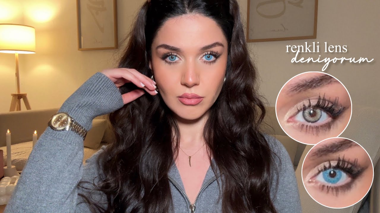 RENKLİ LENS DENİYORUM I just4kira contact lenses 2025