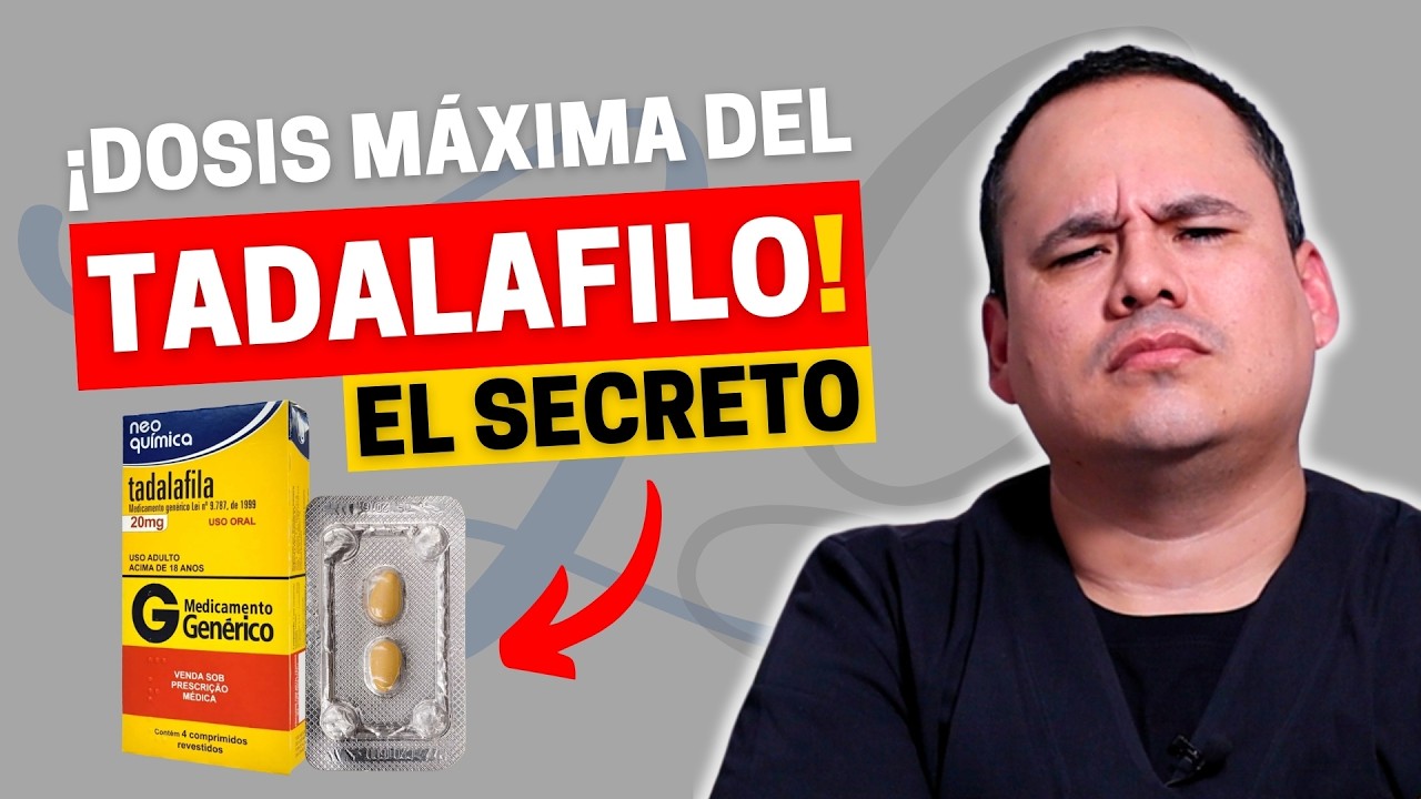 ERECCIONES POTENTES CON LA FÓRMULA SECRETA DE DOSIS MÁXIMA DE TADALAFILO