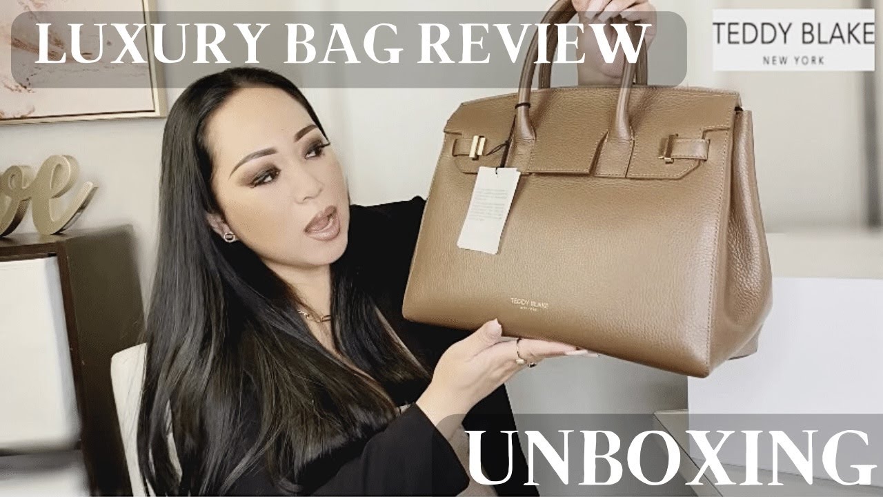 Luxury Bag Unboxing | Review | Teddy Blake