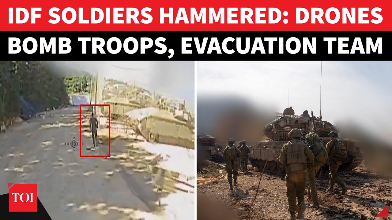 IDF Humiliated In Double Strike: Drone Hits Israeli Troops, FPV Catches Rescue Vehicle