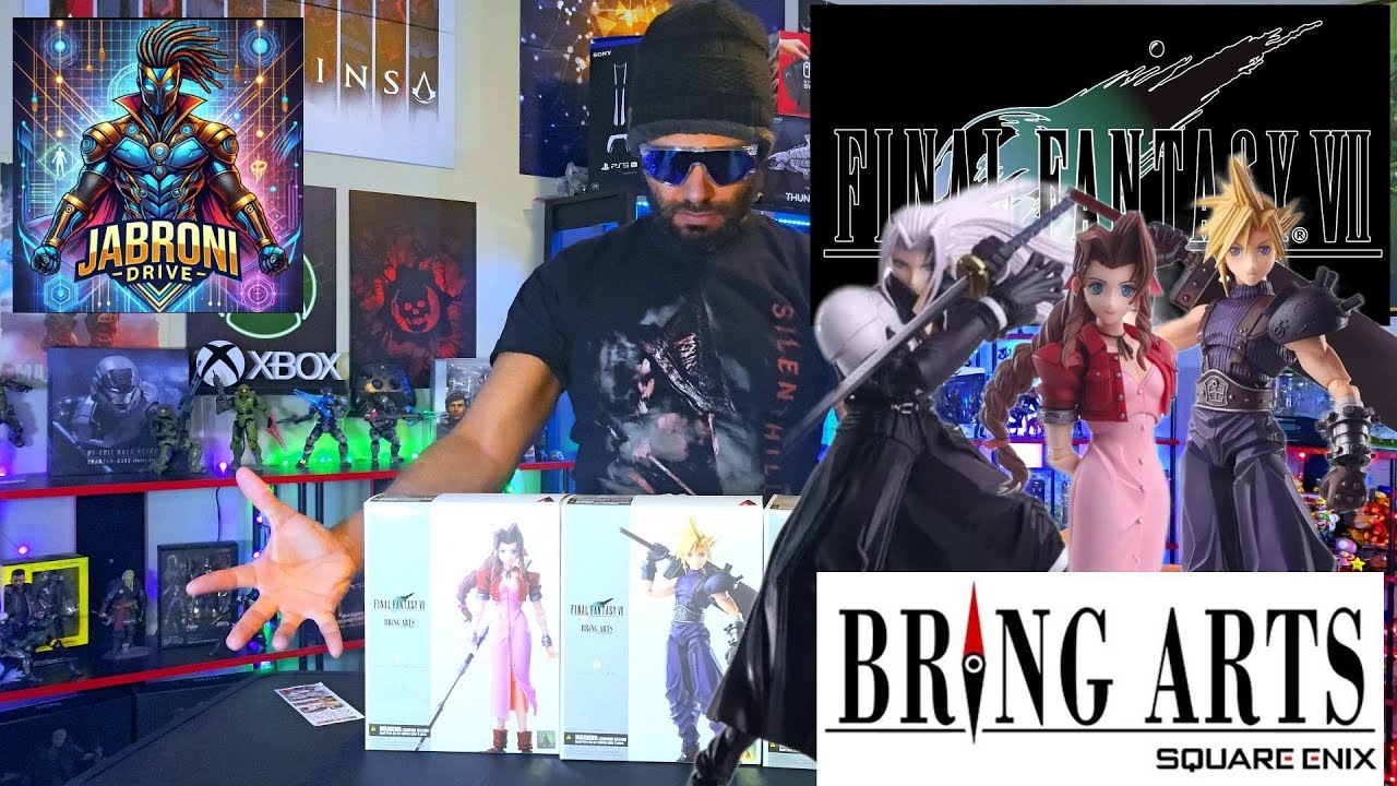 Finishing my Final Fantasy Vll Bring Arts Unboxings