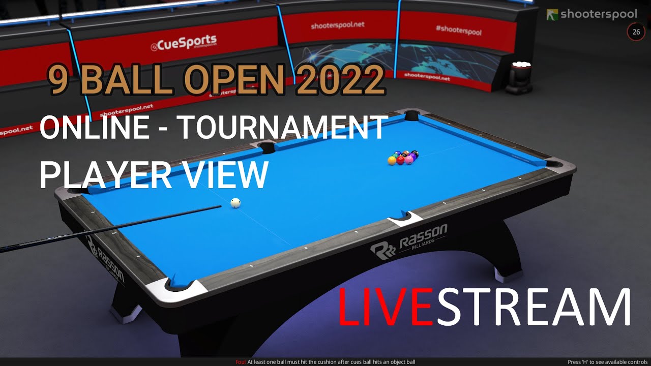 ShootersPool | 9 BALL OPEN 2022 | Online Tournament | POV View