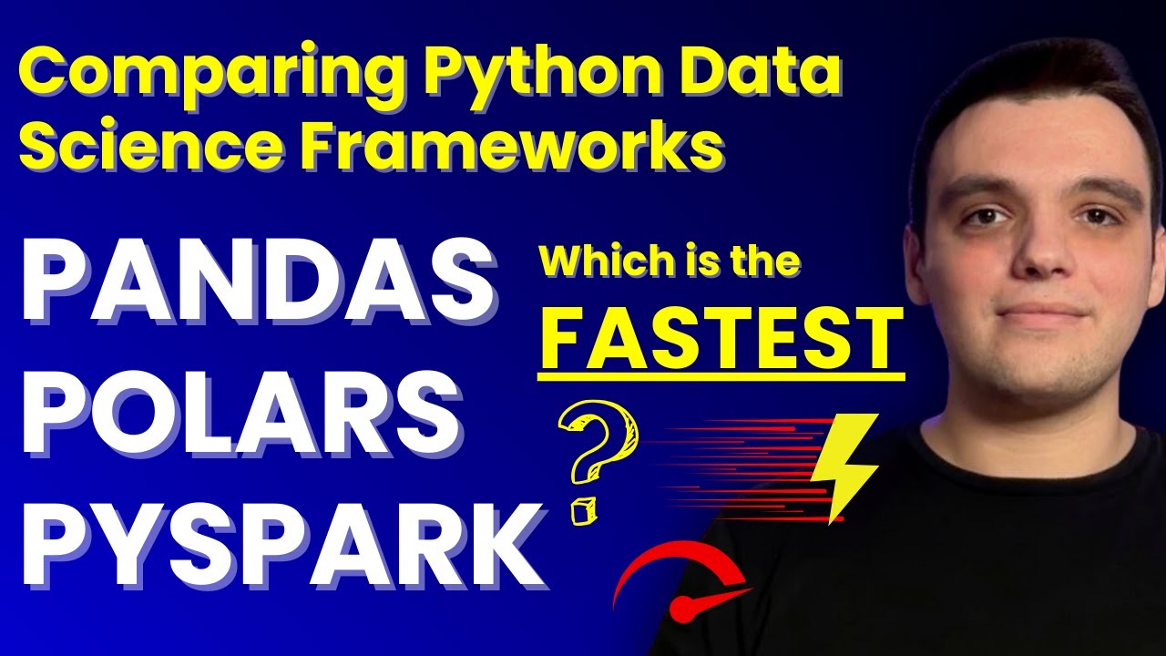 Fastest Python Data Science Library? Pandas vs Polars vs PySpark Speed Test!