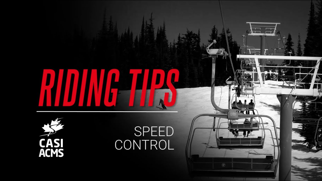 CASI Riding Tips: Speed Control