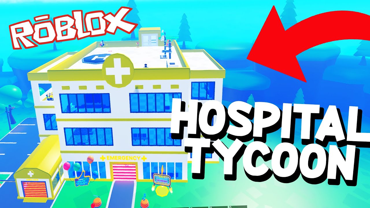 Creo MI PROPIO HOSPITAL en ROBLOX🤩 Hospital Tycoon | AnthonyDM