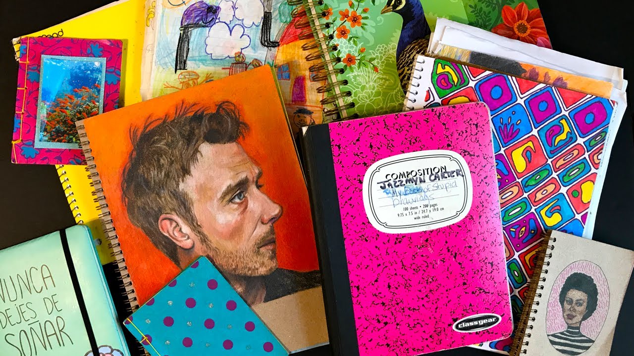 Sketchbook Tour: Past & Present
