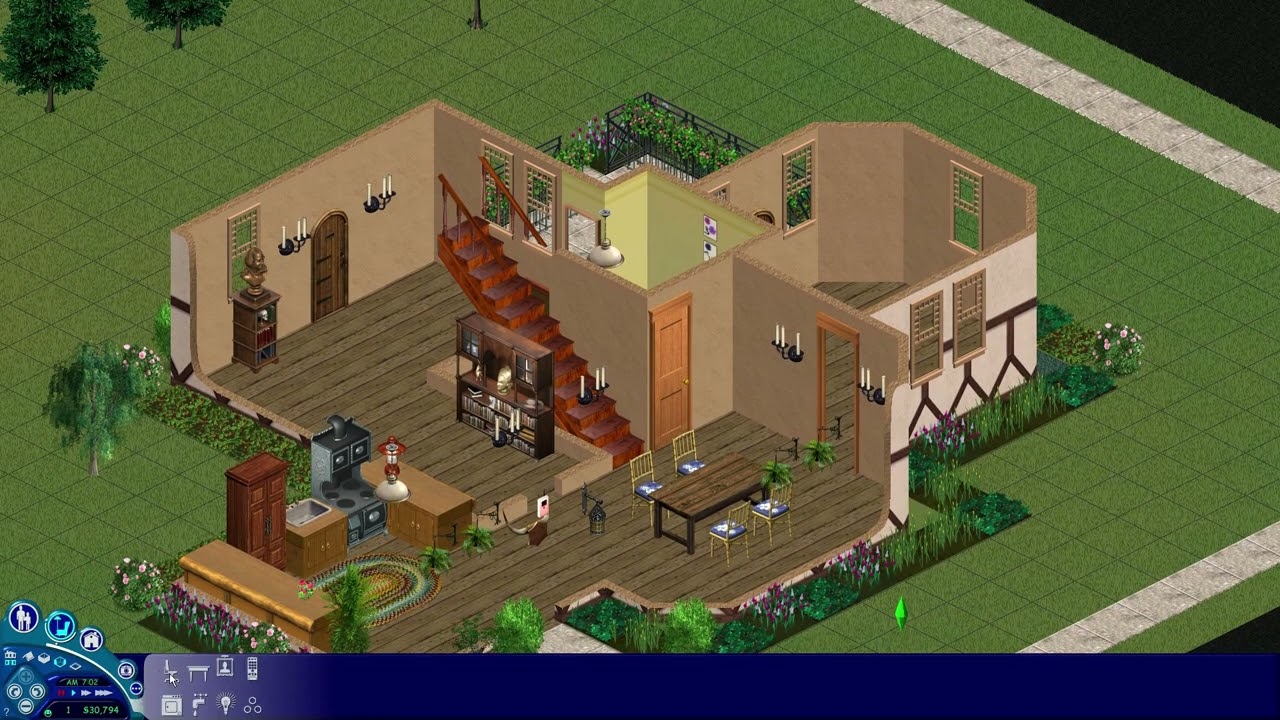 Upgrading the neighbourhood in The Sims 1 P5 6 7