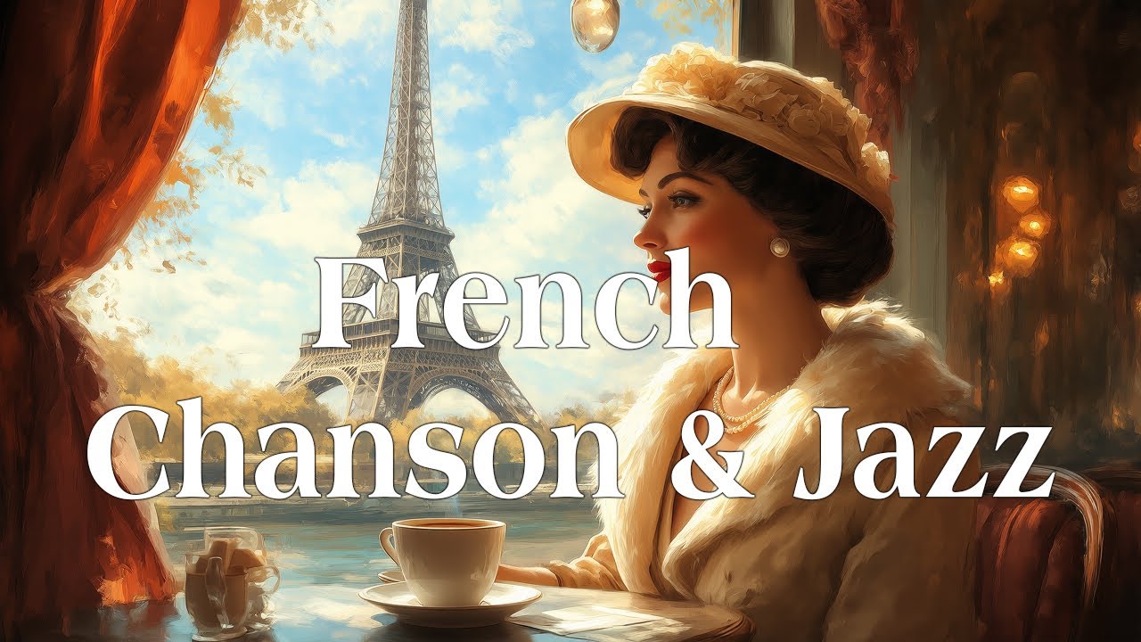【Playlist】French Chanson & Jazz Vibes 🪗 | Elegant Parisian Caf&eacute; Sounds : France 🇫🇷