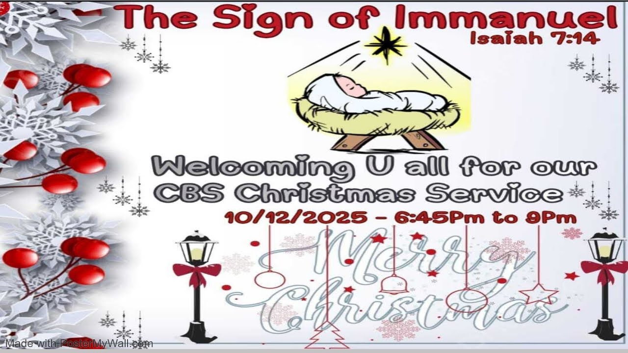 LIVE | KTCC | CBS | CHRISTMAS SERVICE 2025