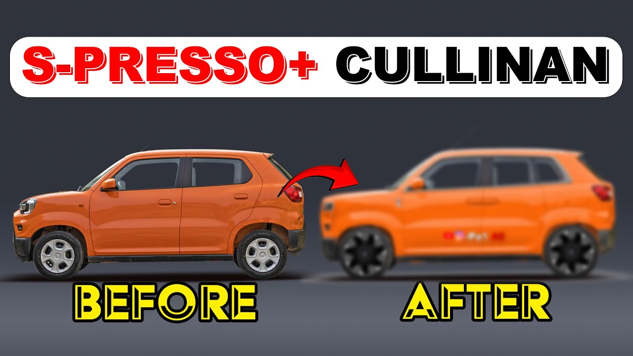 TIMELAPSE : I Mixed S-Presso and Cullinan | Car Parody | Pa1 AE 🔥🔥