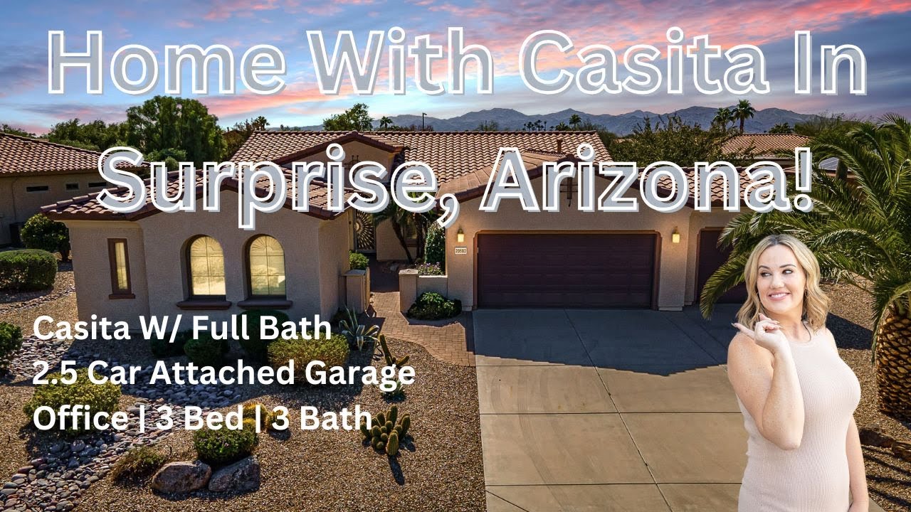 Retire in this Casita Home, For Sale in Sun City Grand , Arizona!